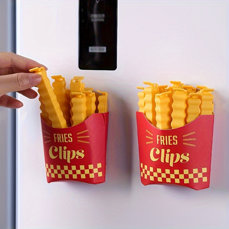 Food Snacks Packets - Klip Penyegel Kentang Goreng Kreatif 12