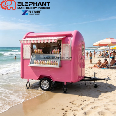 Street Food Snacks - Gerobak Jajanan Jalanan, Truk Katering Mobile