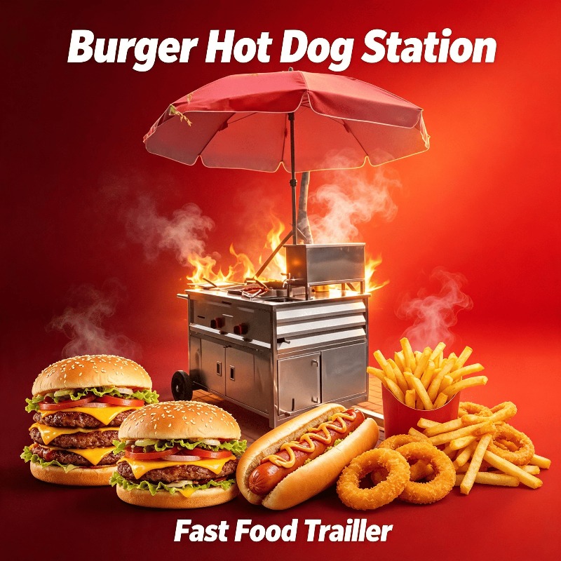 Street Food Snacks - Gerobak Jajanan Jalanan Mobile, Gerobak Hot