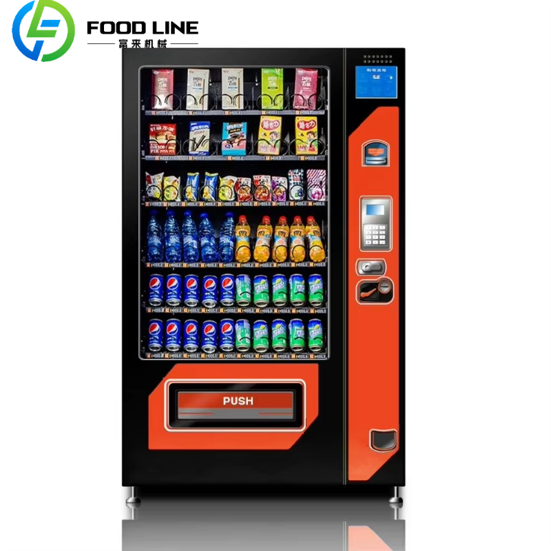 Food Snacks Vending Machine - Mesin Penjual Otomatis Mini Pintar Layar