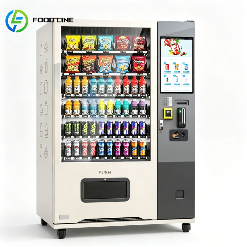 Food Snacks Vending Machine - Mesin Penjual Minuman Otomatis Komersial Dispenser