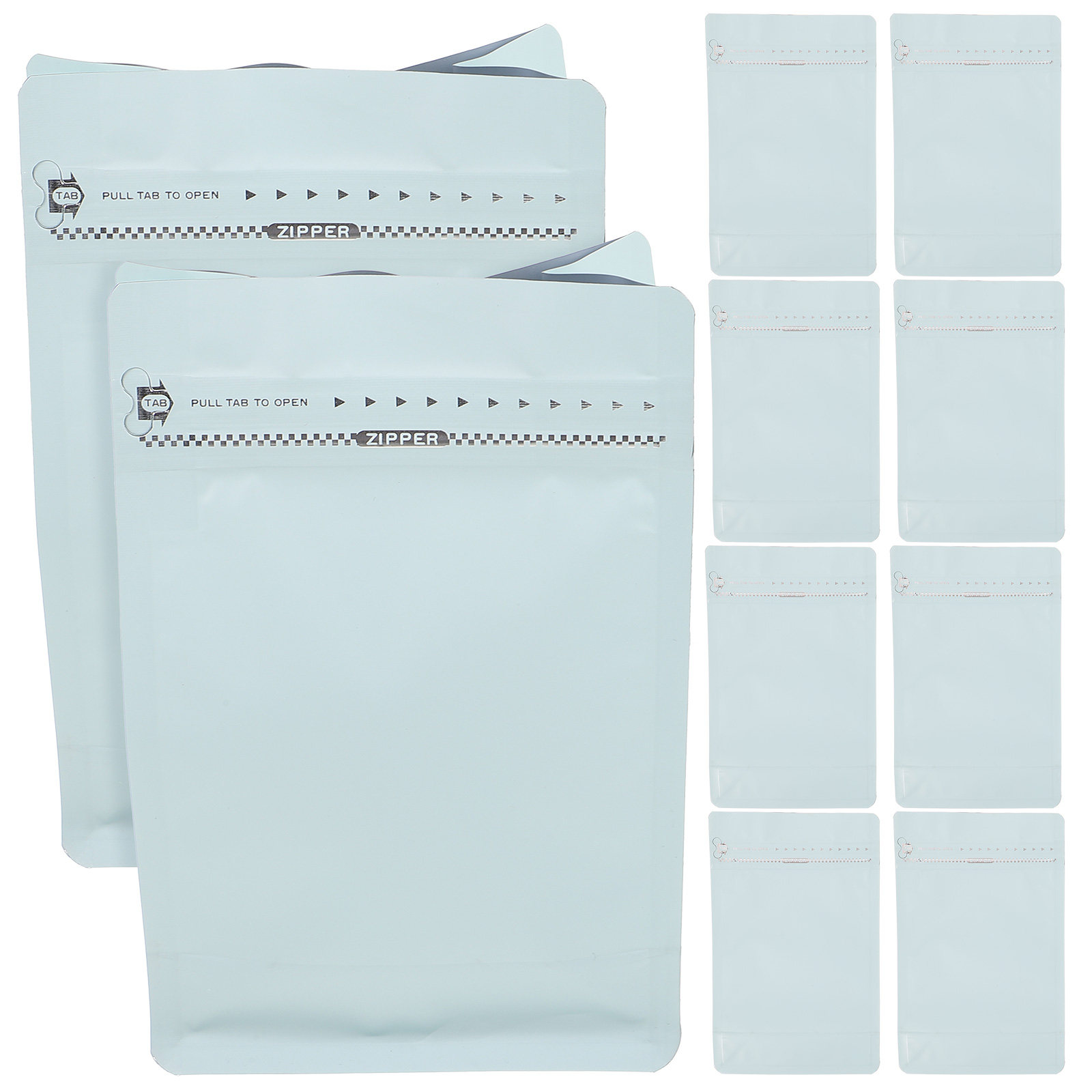 Food Snacks Packets - 10Pcs Kantong Kemasan Biji Kopi Kedap