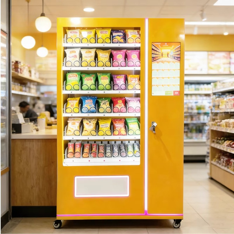 Food Snacks Vending Machine - Mesin Penjual Otomatis Snack, Minuman, dan