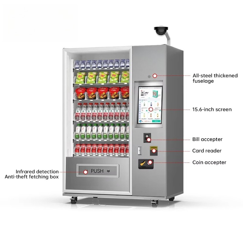 Food Snacks Vending Machine - Mesin Penjual Otomatis Makanan dan Minuman