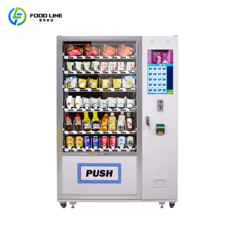 Food Snacks Vending Machine - Mesin Penjual Otomatis Layar Sentuh Khusus