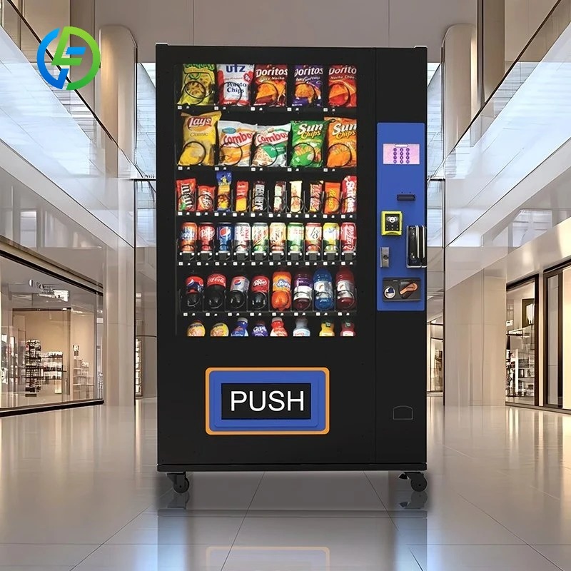 Mesin Penjual Otomatis Kombina - Food Snacks Vending Machine ulasan dan harga