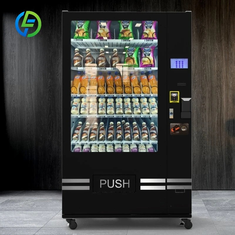 Mesin Penjual Otomatis Kombina - Food Snacks Vending Machine ulasan dan harga