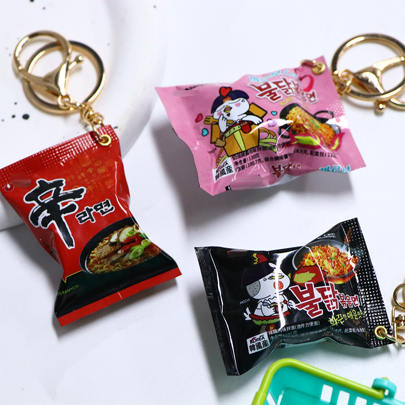 Gantungan Kunci Paket Mie Inst - Food Snacks Packets ulasan dan harga