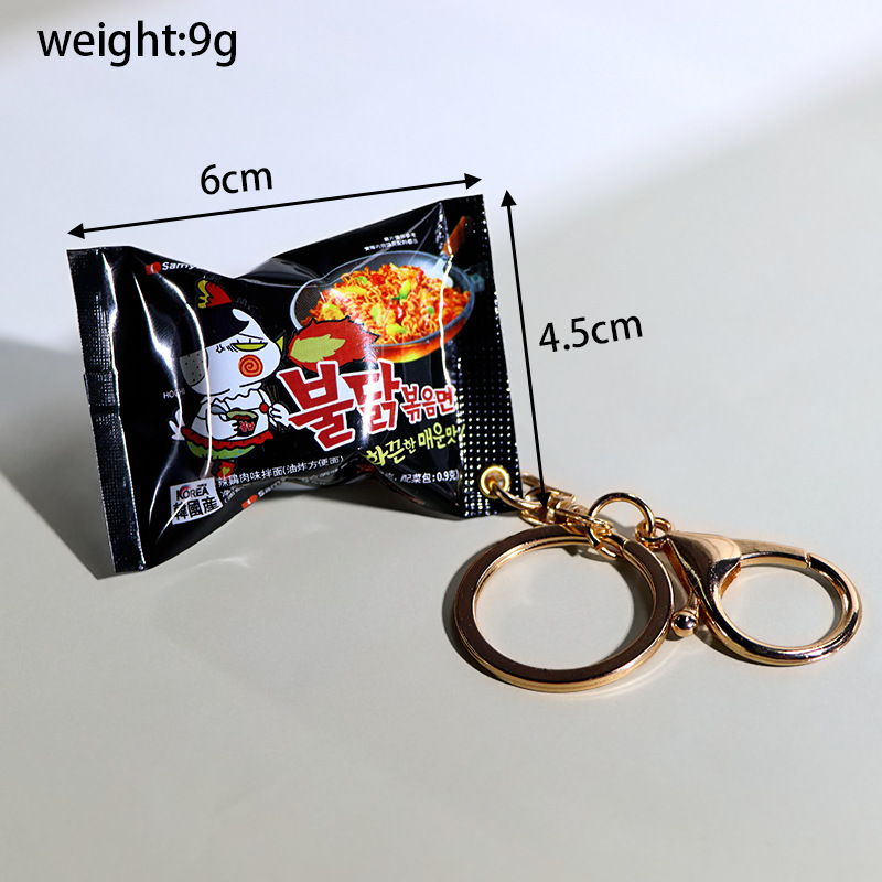Gantungan Kunci Paket Mie Inst - Food Snacks Packets ulasan dan harga