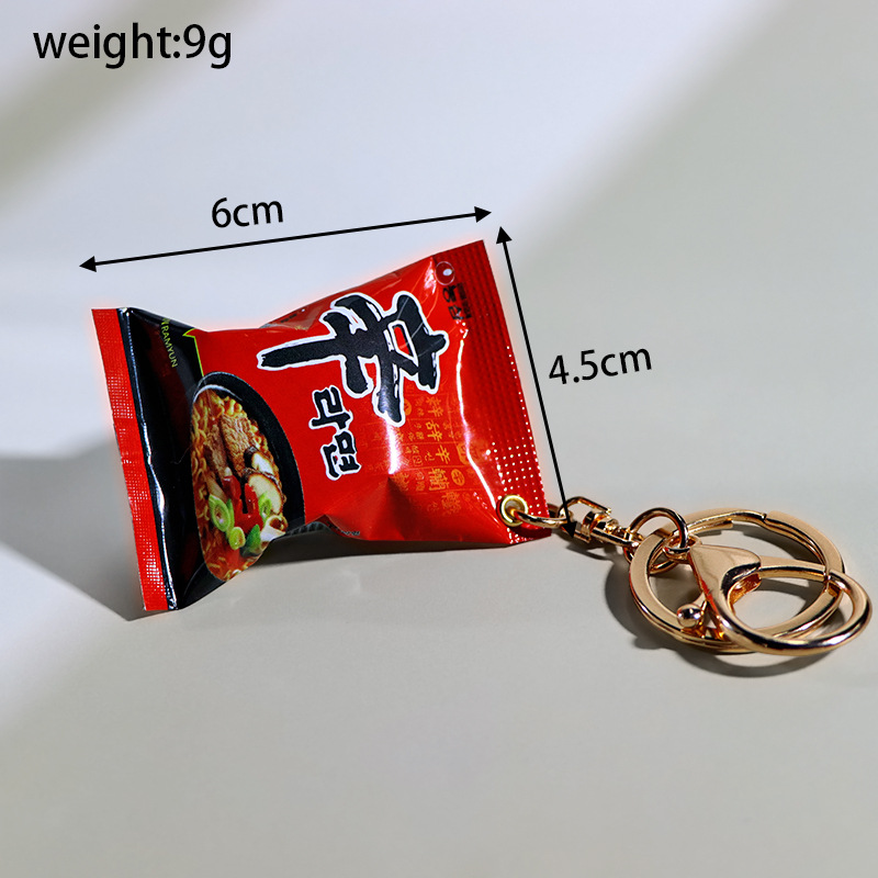 Gantungan Kunci Paket Mie Inst - Food Snacks Packets ulasan dan harga