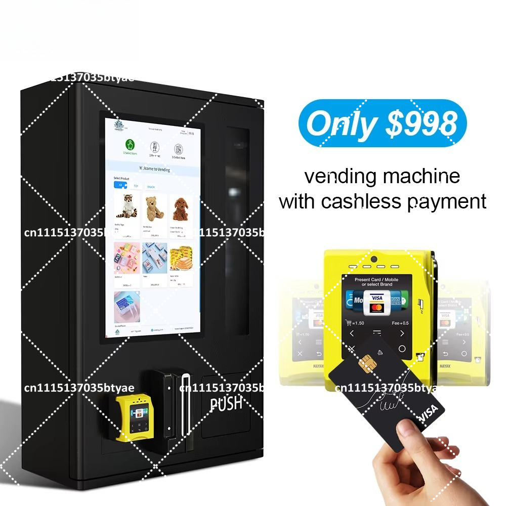 Mesin Vending Kapasitas Besar  - Food Snacks Vending Machine ulasan dan harga