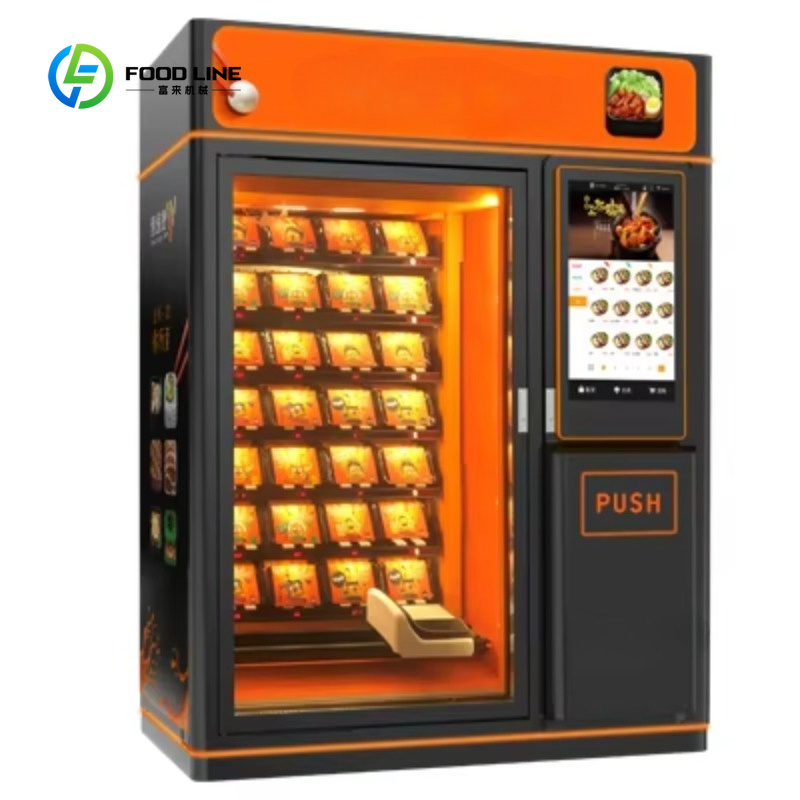 Mesin Penjual Makanan Panas Ku - Food Snacks Vending Machine ulasan dan harga