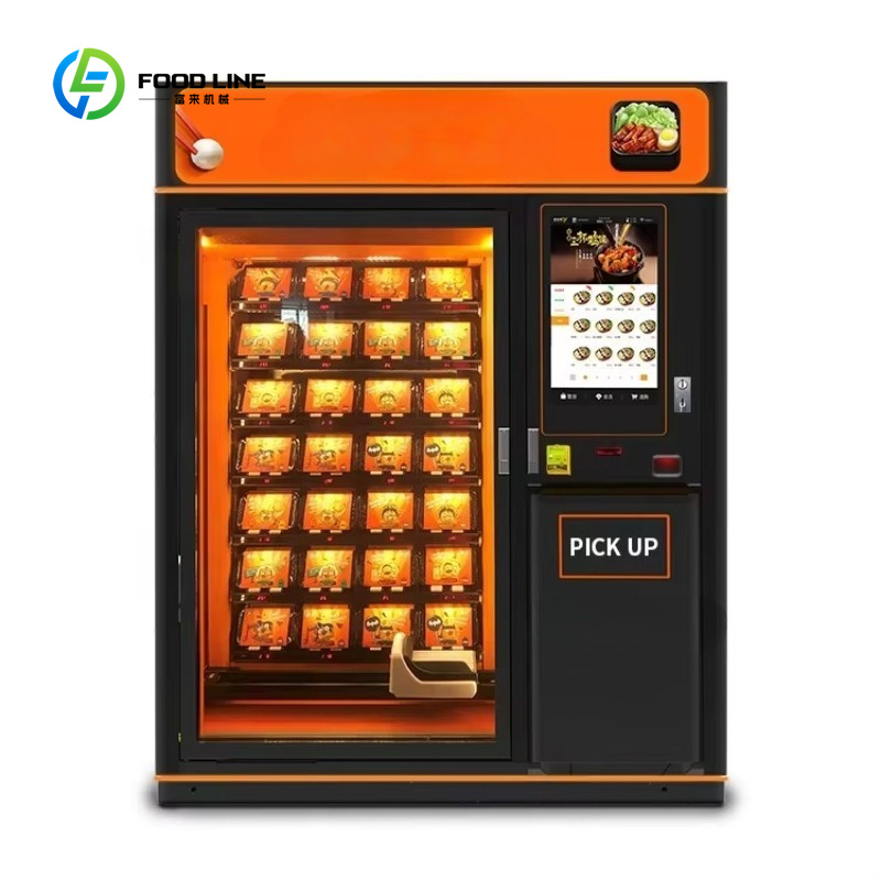 Mesin Penjual Makanan Panas Ku - Food Snacks Vending Machine ulasan dan harga