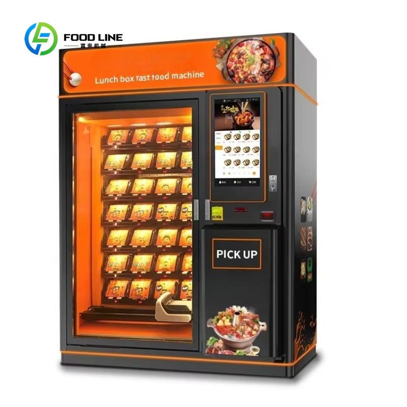 Mesin Penjual Makanan Panas Ku - Food Snacks Vending Machine ulasan dan harga