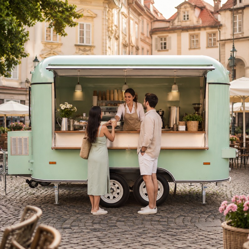 Truk Makanan, Katering Jalanan - Street Food Snacks ulasan dan harga