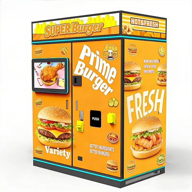 Mesin Penjual Otomatis Makanan - Food Snacks Vending Machine ulasan dan harga