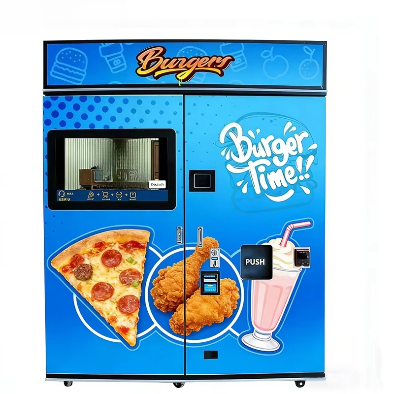 Mesin Penjual Otomatis Makanan - Food Snacks Vending Machine ulasan dan harga
