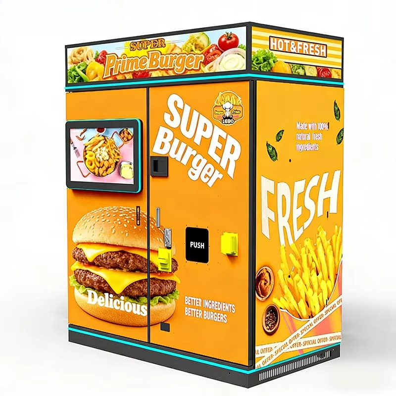 Mesin Penjual Otomatis Makanan - Food Snacks Vending Machine ulasan dan harga