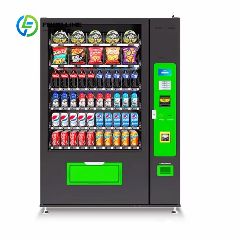 Mesin Penjual Otomatis Kombina - Food Snacks Vending Machine ulasan dan harga