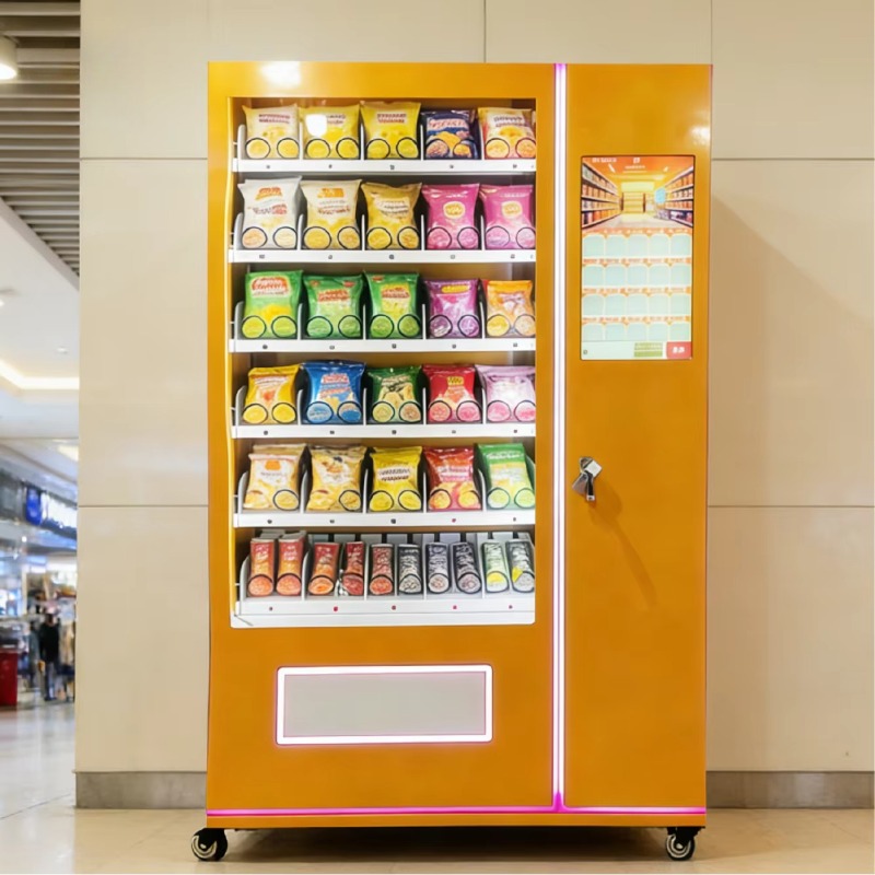 Mesin Penjual Otomatis Snack,  - Food Snacks Vending Machine ulasan dan harga