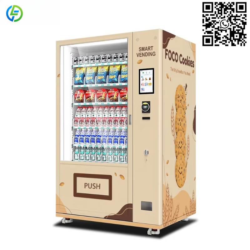 Mesin Penjual Otomatis Minuman - Food Snacks Vending Machine ulasan dan harga