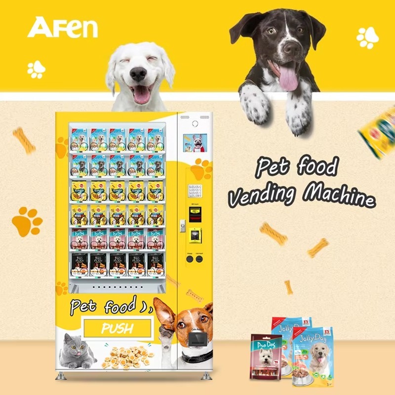 Mesin Penjual Otomatis Makanan - Food Snacks Vending Machine ulasan dan harga