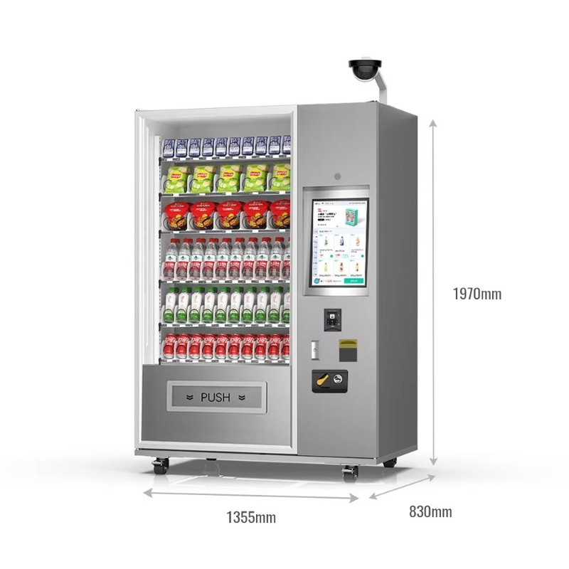 Mesin Penjual Otomatis Makanan - Food Snacks Vending Machine ulasan dan harga