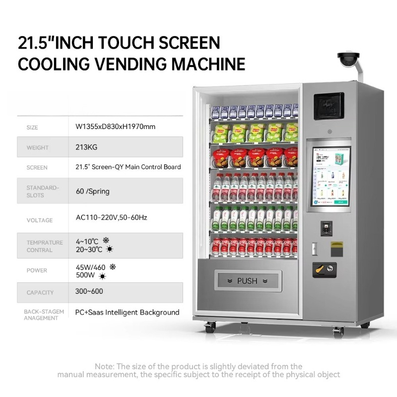 Mesin Penjual Otomatis Makanan - Food Snacks Vending Machine ulasan dan harga