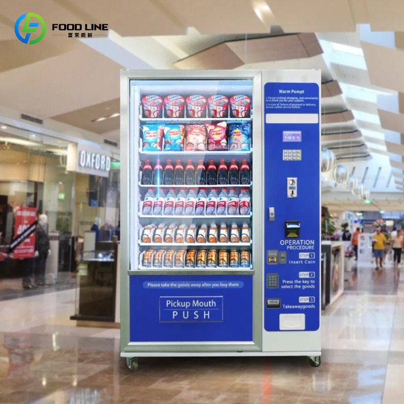 Mesin Penjual Otomatis Layar S - Food Snacks Vending Machine ulasan dan harga